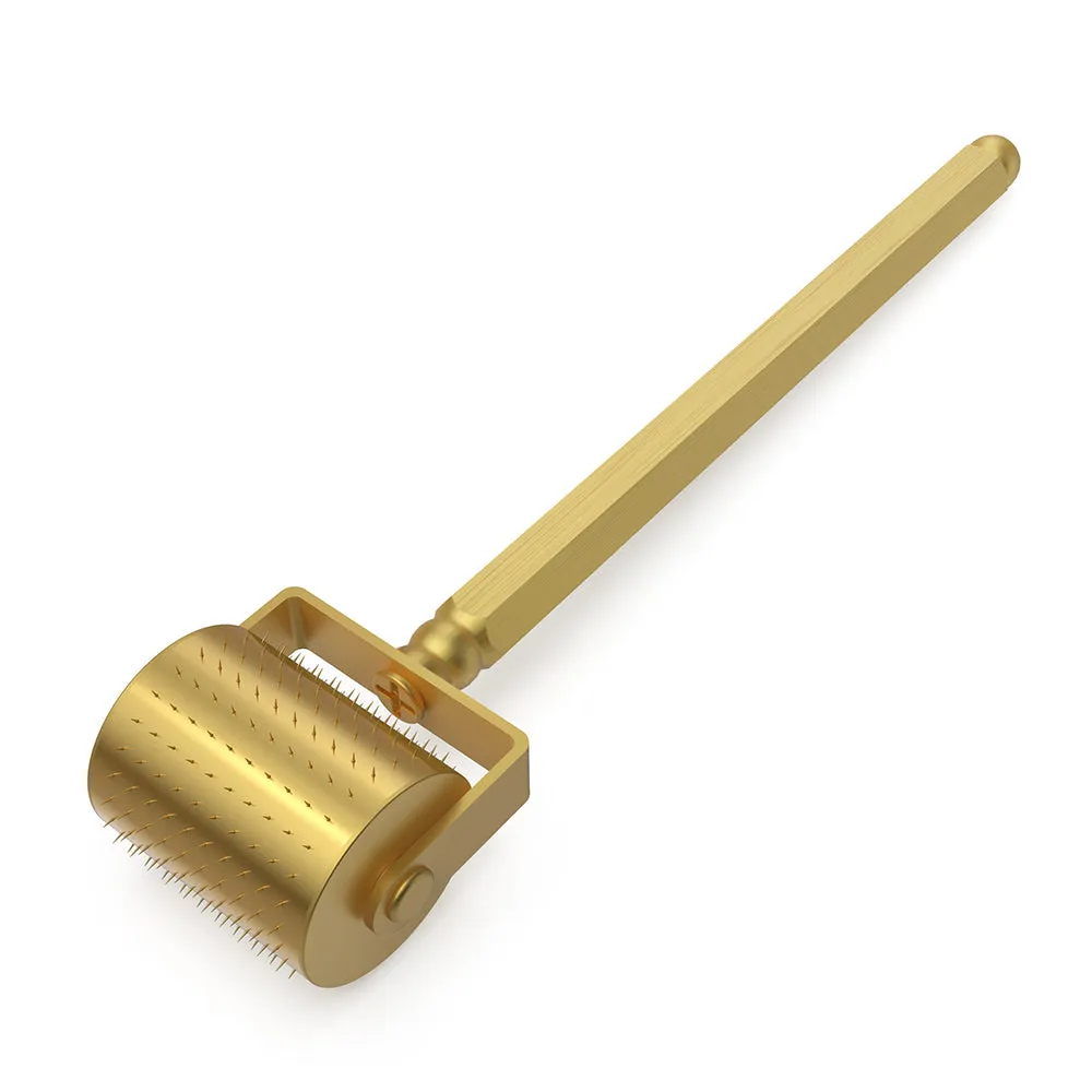 24K Gold Plated Lux Derma Roller (250 Pins)