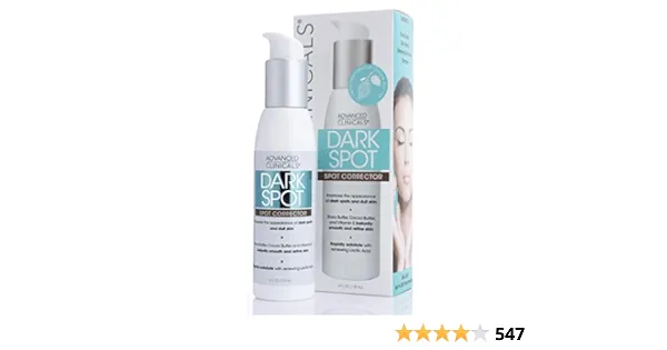 Advanced Clinicals Dark Spot Corrector 118ml – Fade Dark Spots Fast