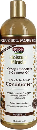 African Pride Moisture Miracle Honey, Chocolate & Coconut Oil Conditioner