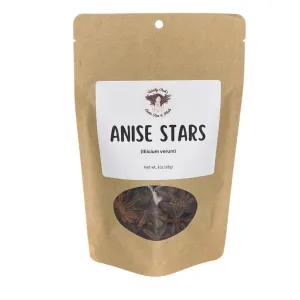 Anise Stars, Whole and Pieces Herb