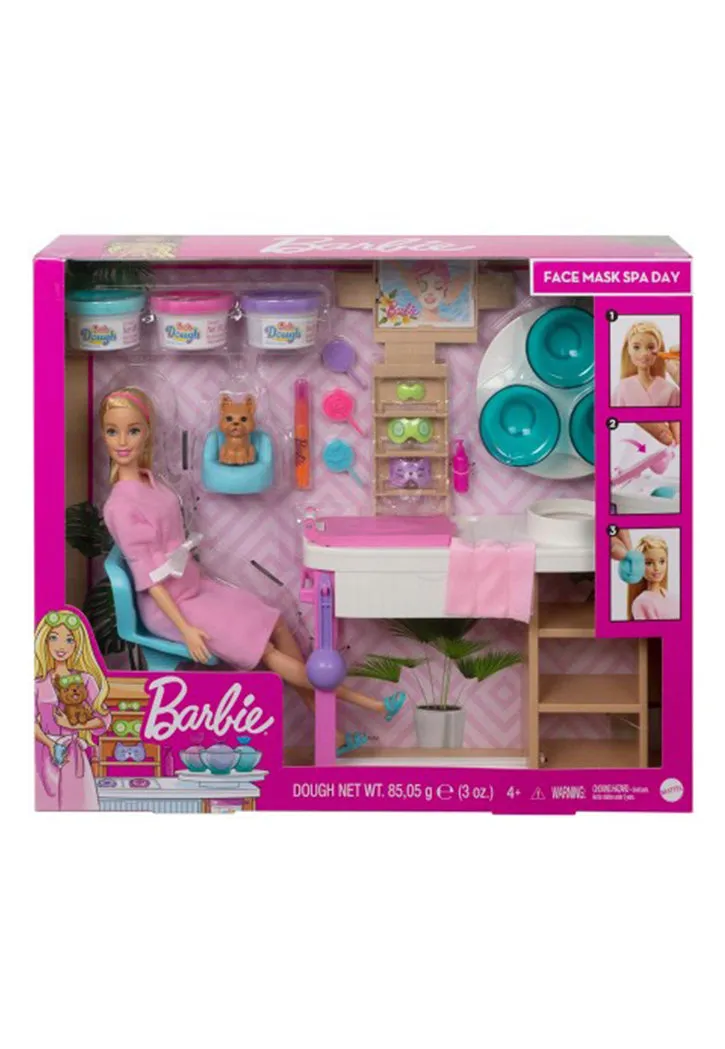 Barbie - Face Mask Spa Day Playset