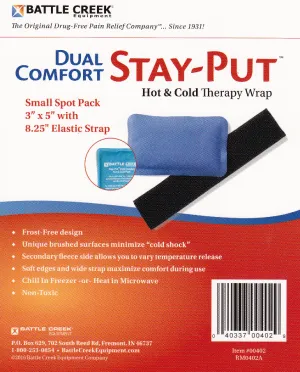 Battle Creek Stay Put Dual Comfort Hot & Cold Therapy Wraps