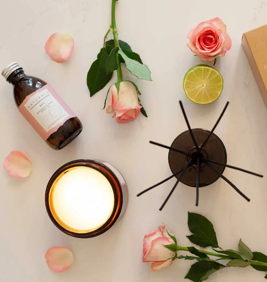 Bergamot & Rose Diffuser In Gift Box