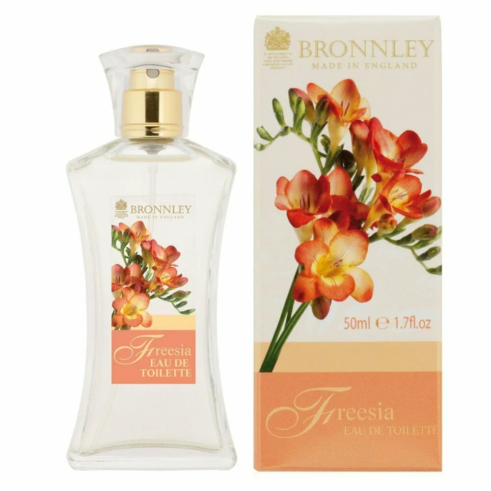 Bronnley England Freesia Eau De Toilette Spray for Women, 1.6 Ounce