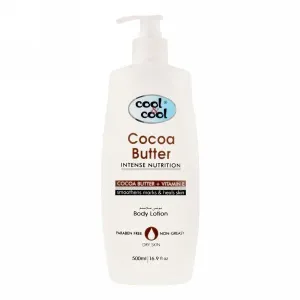 COOL & COOL COCOA BUTTER  VITAMIN E 500ML