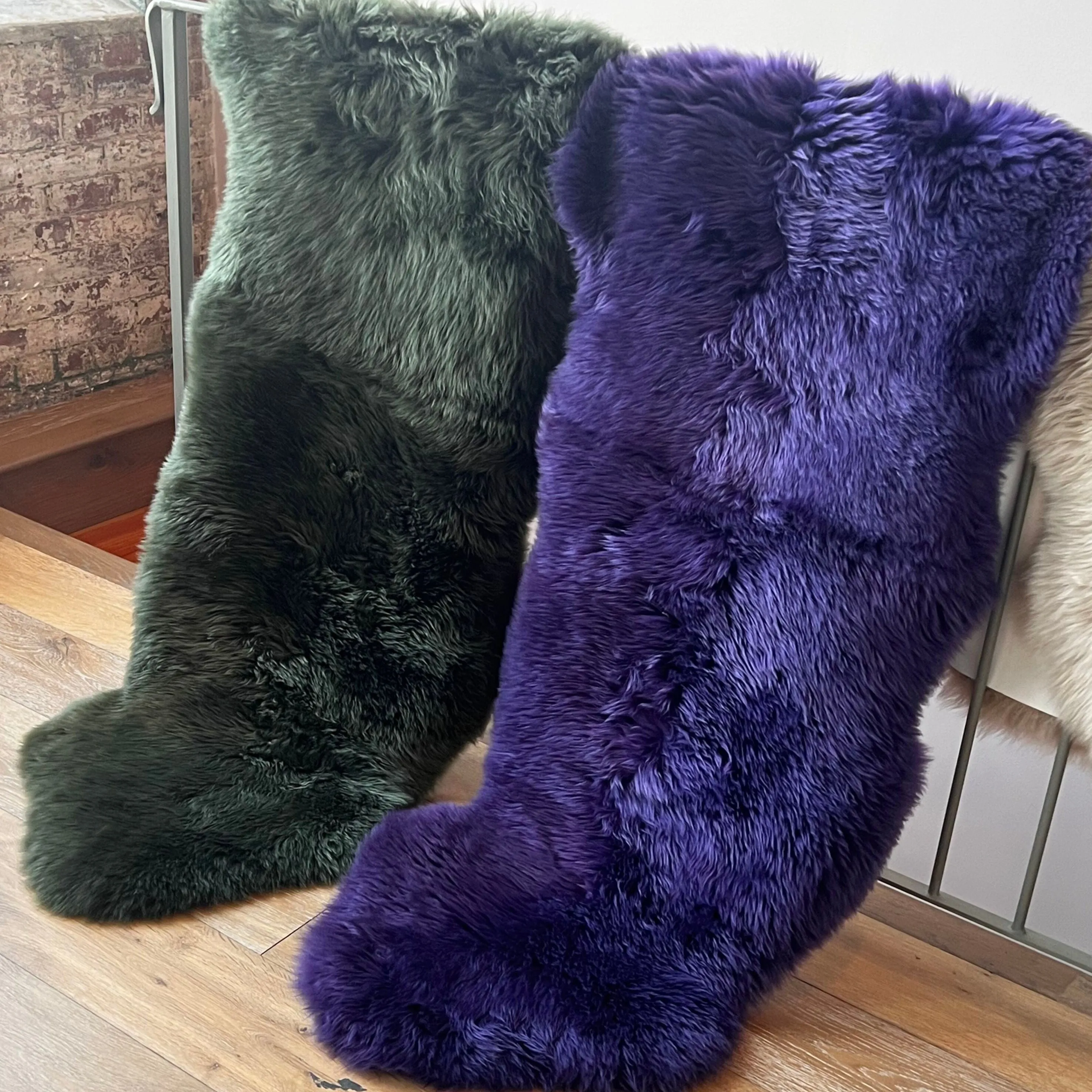 Deep Purple Double Sheepskin