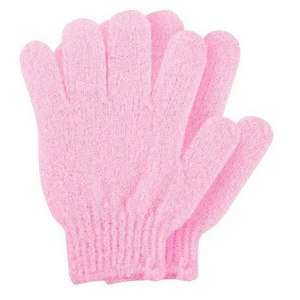 Exfoliating Gloves Pair - Assorted Colours