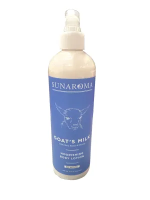 Goats milk body lotion