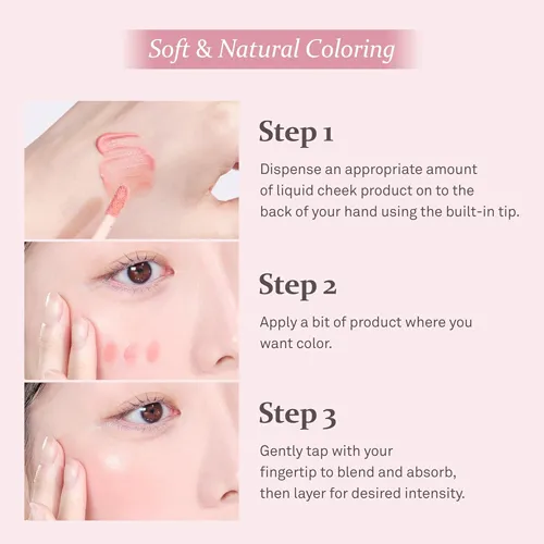 [Hince] Dewy Liquid Cheek 6ml (4 colors)