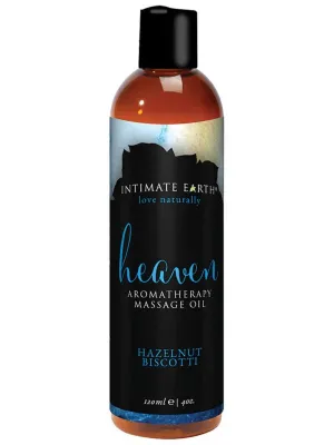 INTIMATE EARTH Heaven Hazelnut Biscotti 120ml MASSAGE OIL