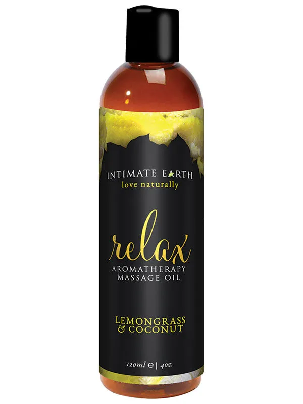 Intimate Earth Relax Massage Oil 120ml