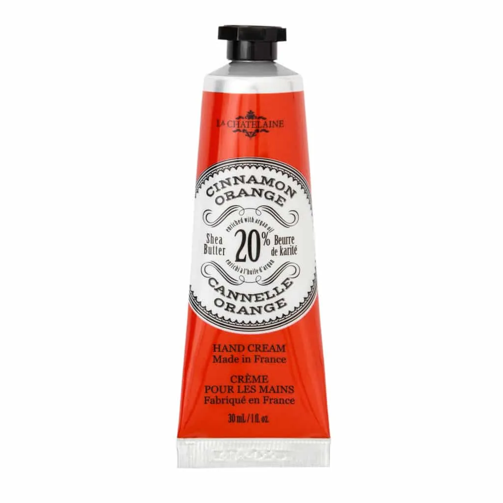 La Chatelaine Travel Size Hand Cream – Cinnamon Orange