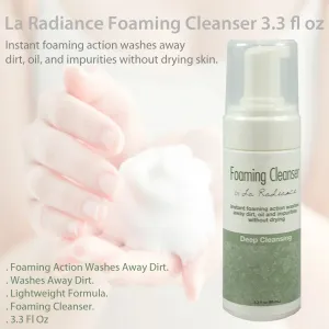 La Radiance Foaming Cleanser 3.3 fl oz