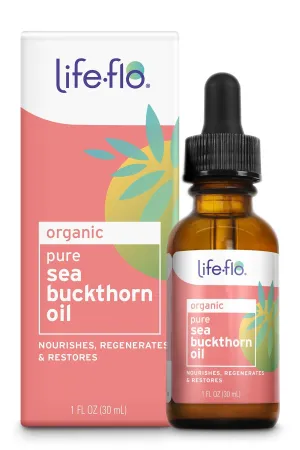 LifeFlo Pure Sea Buckthorn Oil 1 oz Oil