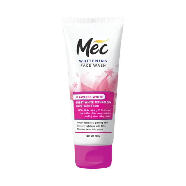 Mec Whitening Face Wash Flawless White 100g