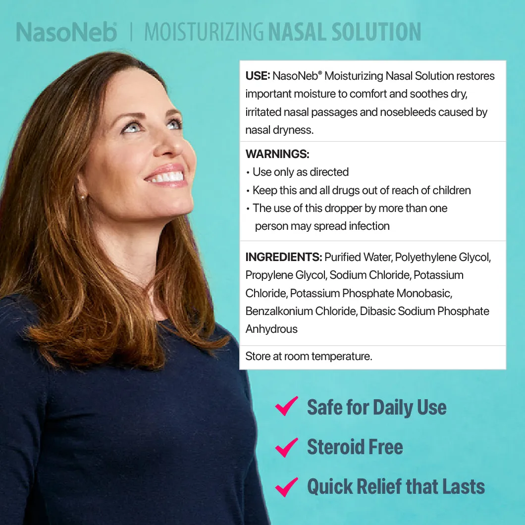 Moisturizing Nasal Solution (4-Pack)