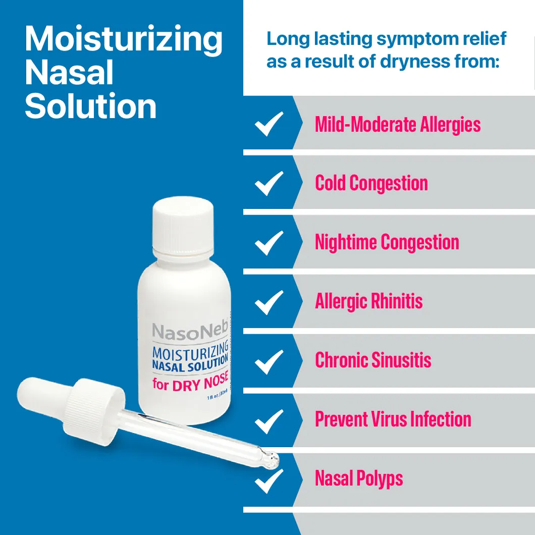 Moisturizing Nasal Solution (4-Pack)