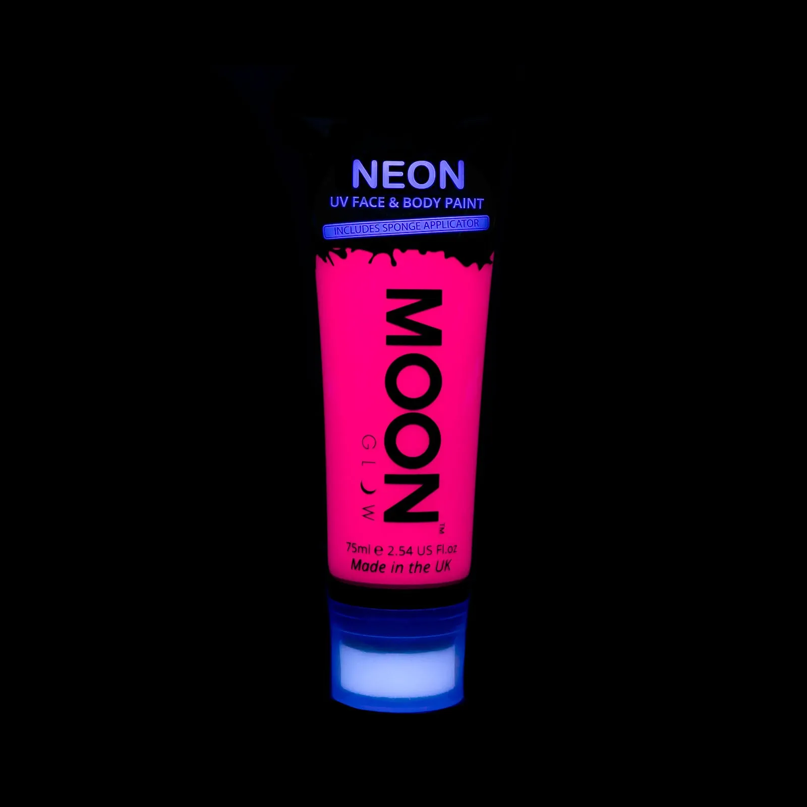 Moon Glow 75ml Neon UV Face & Body Paint Pink