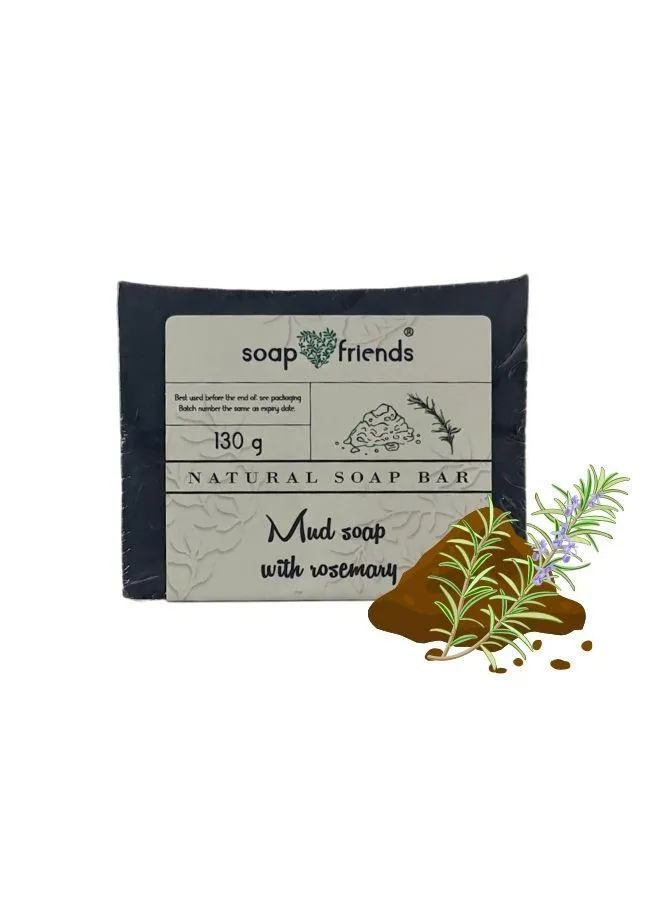 Mudbath Soap Bar for Cleansing and Nourishing purposes, 130g