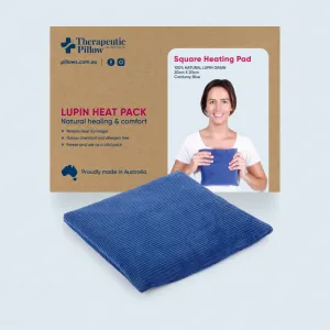 Natural Lupin Heat Pack - Square Heating Pad