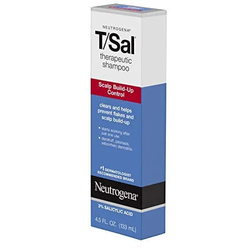 Neutrogena T/Sal Therapeutic Shampoo for Scalp Build-Up Control with Salicylic Acid