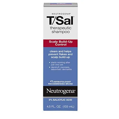 Neutrogena T/Sal Therapeutic Shampoo for Scalp Build-Up Control with Salicylic Acid