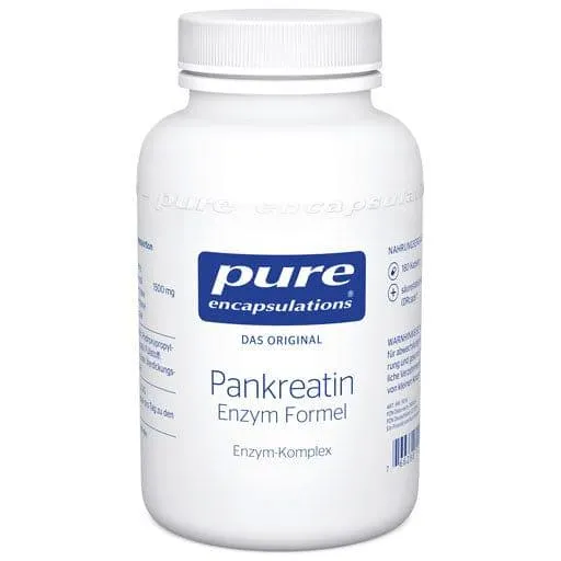 PURE ENCAPSULATIONS Pancreatin Enzyme Formula Capsules