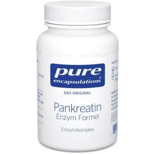 PURE ENCAPSULATIONS Pancreatin Enzyme Formula Capsules