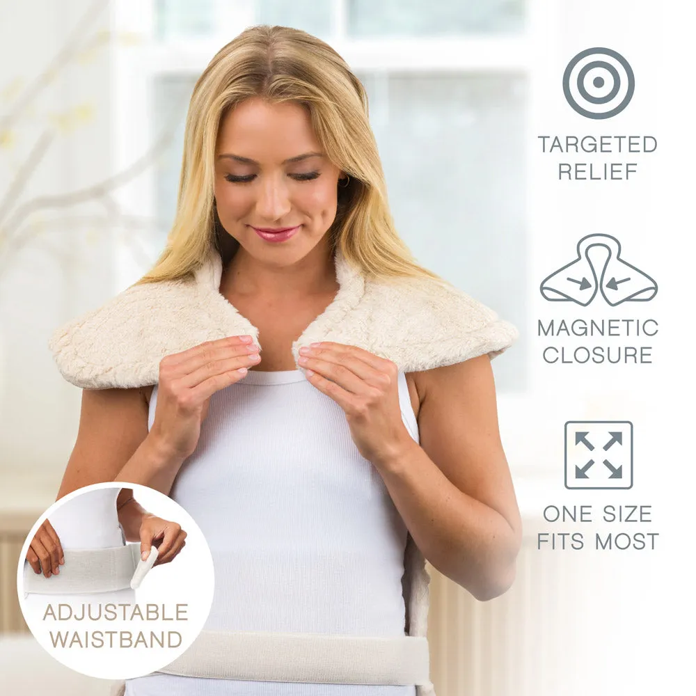 PureRadiance™ Back & Neck Luxury Heating Pad - Golden Sands