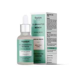 Rejusure 2% Granactive Retinoid Facial Serum | Anti-Aging Treatment- Cell Turnover & Collagen Production | 10ml