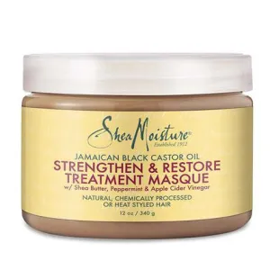 Shea Moisture Jamaican Black Castor Oil Strengthen & Restore Treatment Masque 12 oz