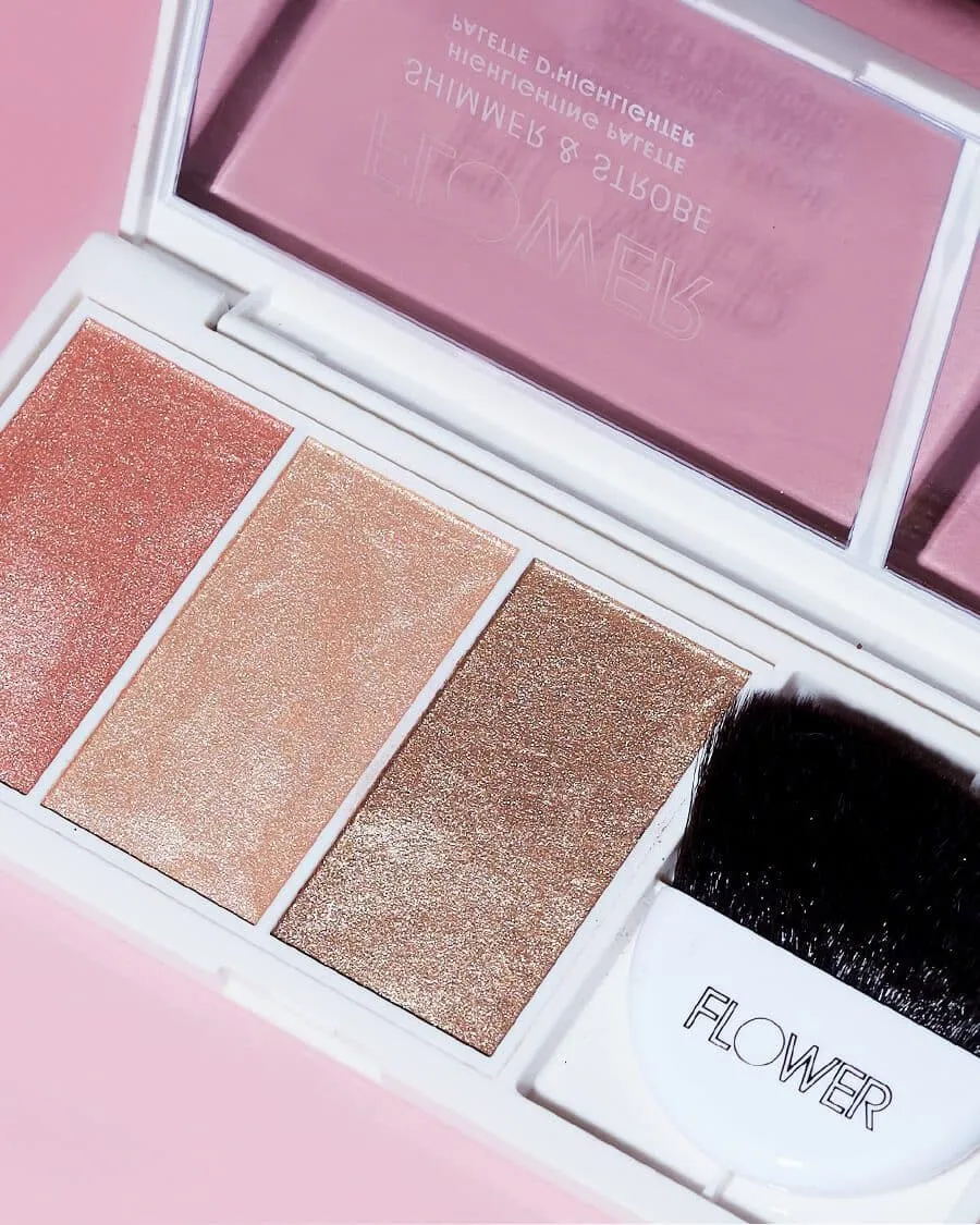 Shimmer & Strobe Highlighting Palette