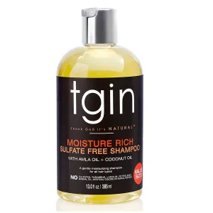 TGIN Moisture Rich Sulfate Free Shampoo 384ml