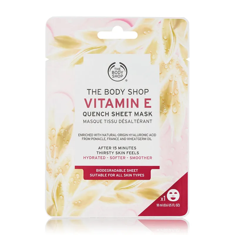 The Body Shop Vitamin E Quench Sheet Mask 18ml