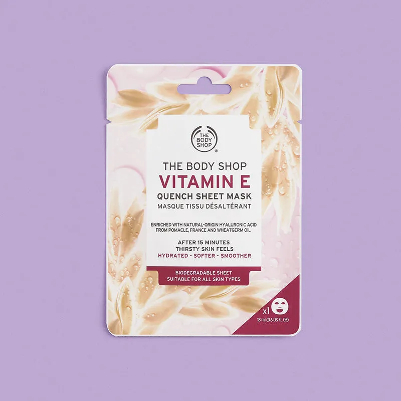 The Body Shop Vitamin E Quench Sheet Mask 18ml