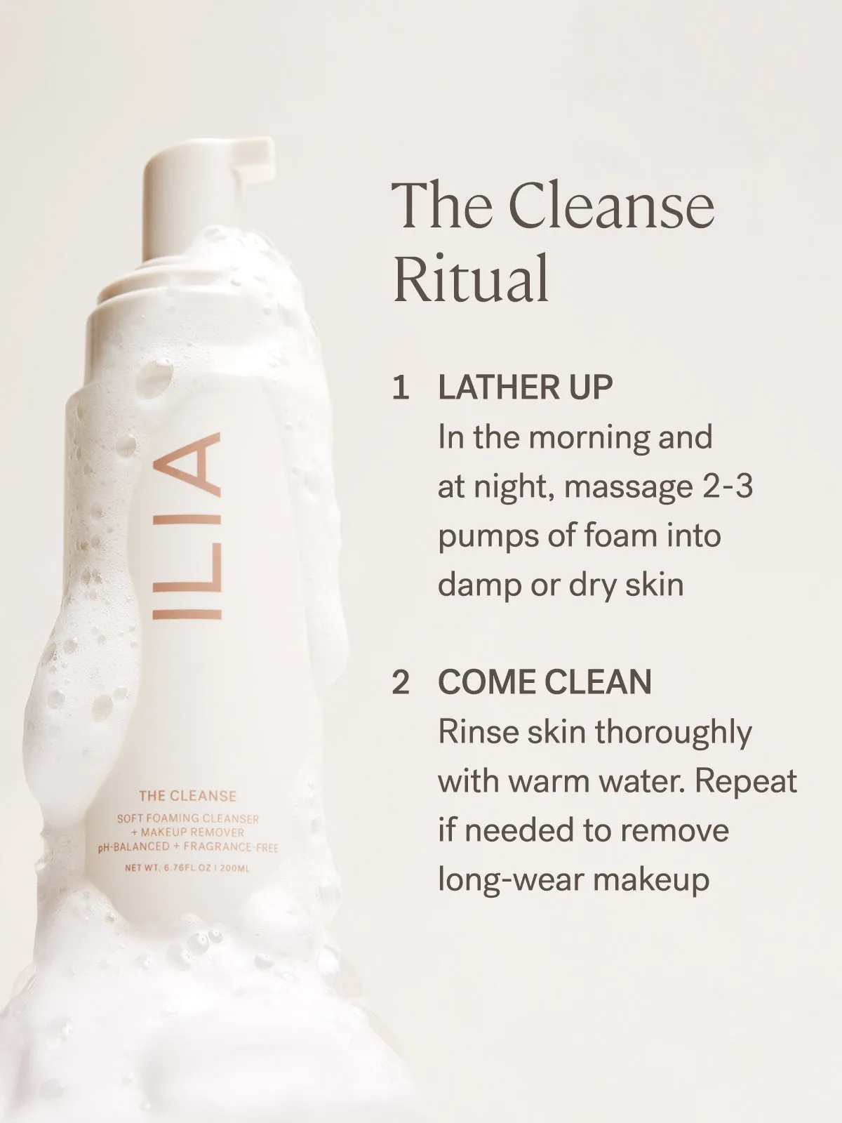 The Cleanse Soft Foaming Cleanser